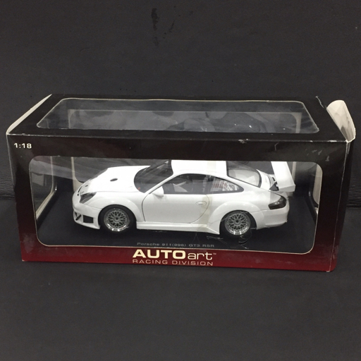AUTOart オートアート 1:18 PORSCHE 911 996 GT3 RSR Plain Body Version レーシングカー